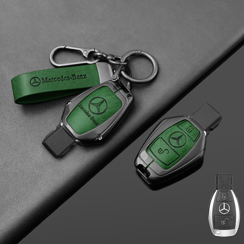 Car Key Case Cover Protector for Mercedes Benz CLK ML SLK B C E S Class Auto Keychain Accessories Car Styling for Mercedes Benz ACDFJ1