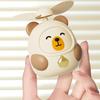 2025 New Cute Capybara Mini Portable Fan Handheld Small Fan Usb Charging 2-Speed Handheld Fan Suitable For Office Outdoor Travel