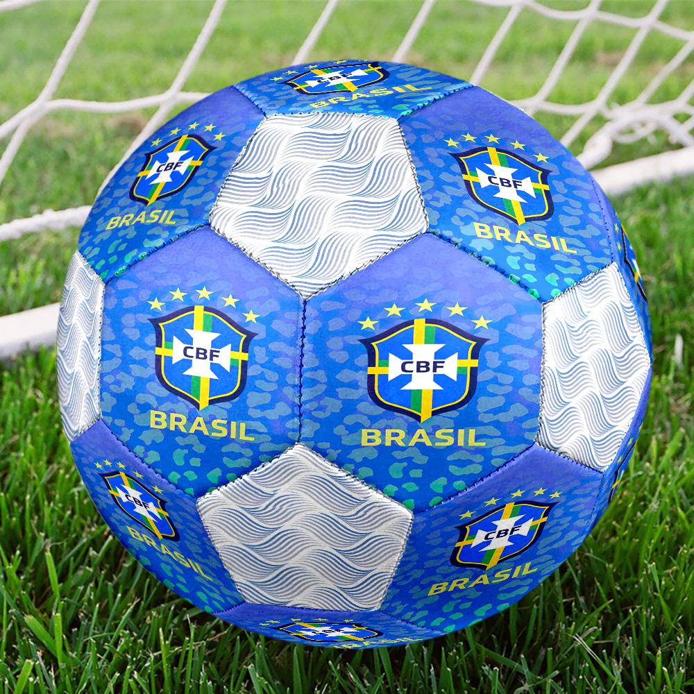 1 Stück Brasilianischer Fußballverband CBF Fußball Fußball Größe 5 Hallenfußball Mode Bunt Hinterhofspiel - Großartig für Sportfans Geschenk