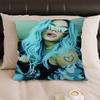 Popular Music Singer KKarol G Cushion Cover Decorative Pillow Sofa Home Decor Case Pillow Cases