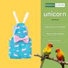 Bird Diaper Parrot Flight Suit Anti-Cold Belly Guard  Parrot Diaper Pants for  Outing Wear Adjustable