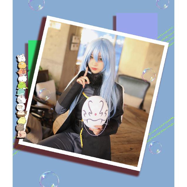 Anime That Time I Got Reincarnated as a Slime Rimuru Tempest Cosplay Costume Uniform Halloween Carnival Party Christmas Play Role Clothes Clothing