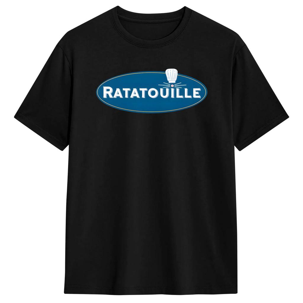 Ratatouille TShirt Unisex Chef Rat Cooking Awesome Cotton Tee Shirt Round Neck Short Sleeve T Shirt Big Size Tops