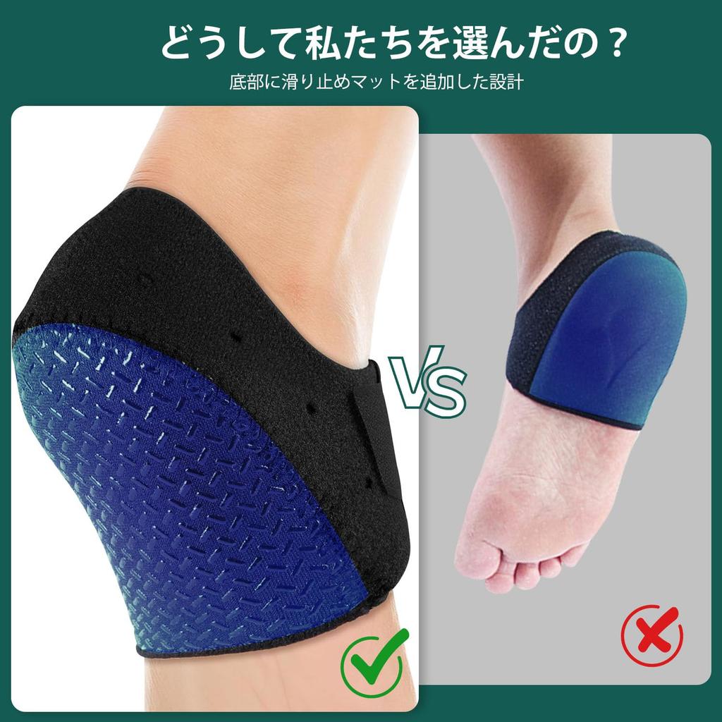 Heel Heel Foot Protection Shock Heel Perfect for Standing Heel Foot and Heel Blister Large Support, Cushion, Pad, Absorbing, Anti-Slip, Pad, Work,