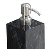 Marble Texture Soap Dispenser Hand Soap Liquid Dispenser 500ml Salon Dispenser Lotion Dispenser Bottle for Home Kitchen
