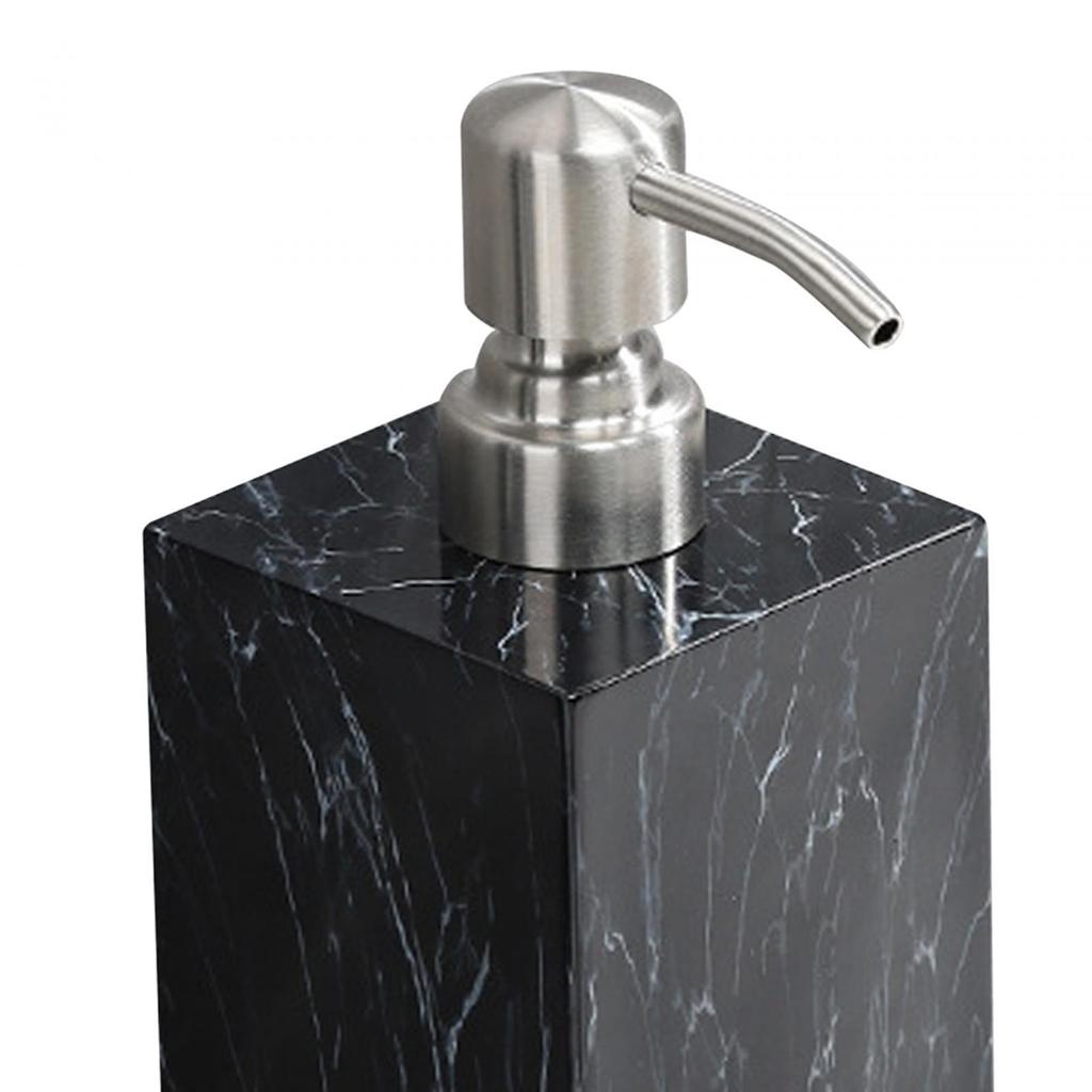 Marble Texture Soap Dispenser Hand Soap Liquid Dispenser 500ml Salon Dispenser Lotion Dispenser Bottle for Home Kitchen