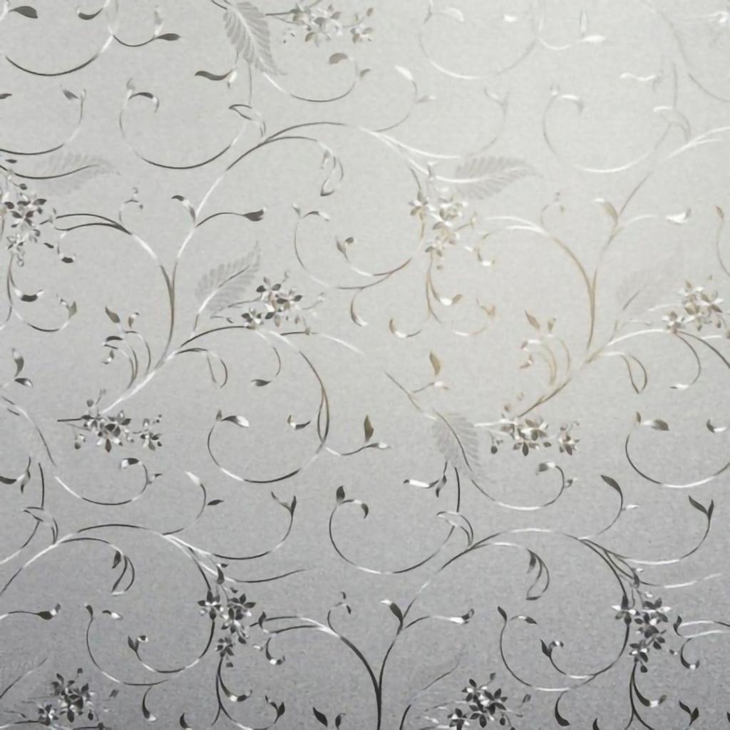 Static Electricity Adhesive Free Window Clings Frosted Shading Sunscreen Window Film for Bathroom