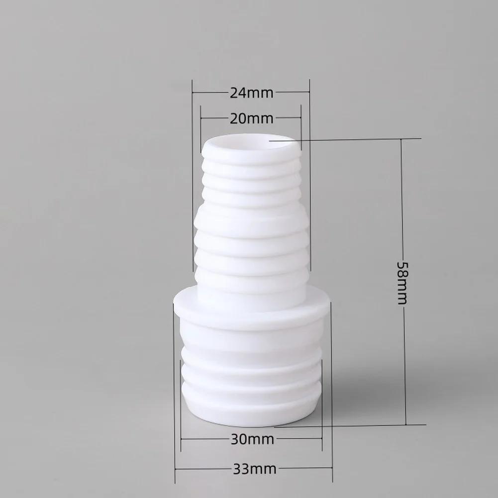 Connector 25mm/30mm Washing Machine Drain Pipe Connector Extension Pipe Water Outlet Pipe Extended Head Secure Connection Tools