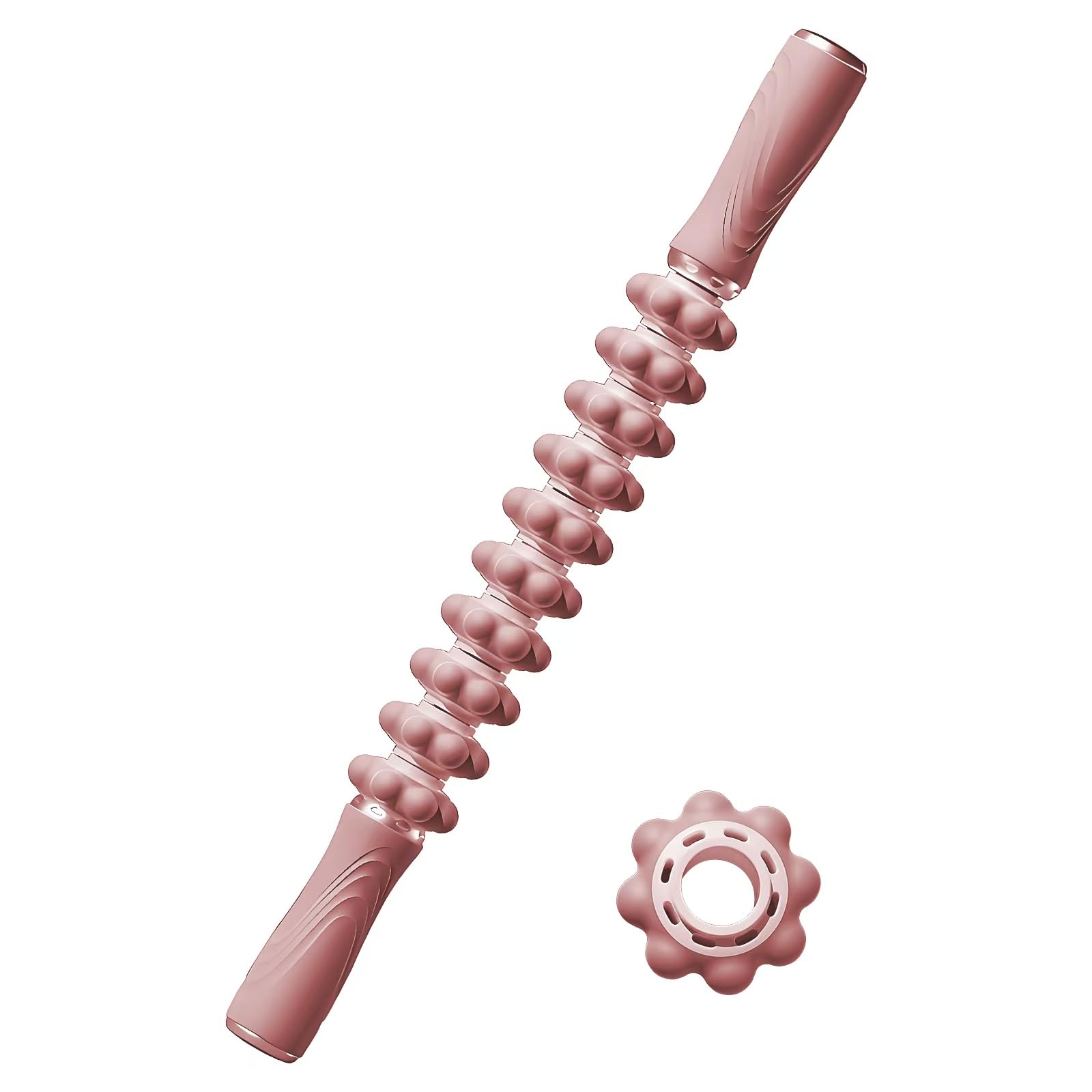 Массажный ролик, Палка для миофасциального релиза, Ультралегкий, Массажный ролик для начинающих, Домашние тренировки, Расслабление мышц, Йога-палка, Спортивный инвентарь