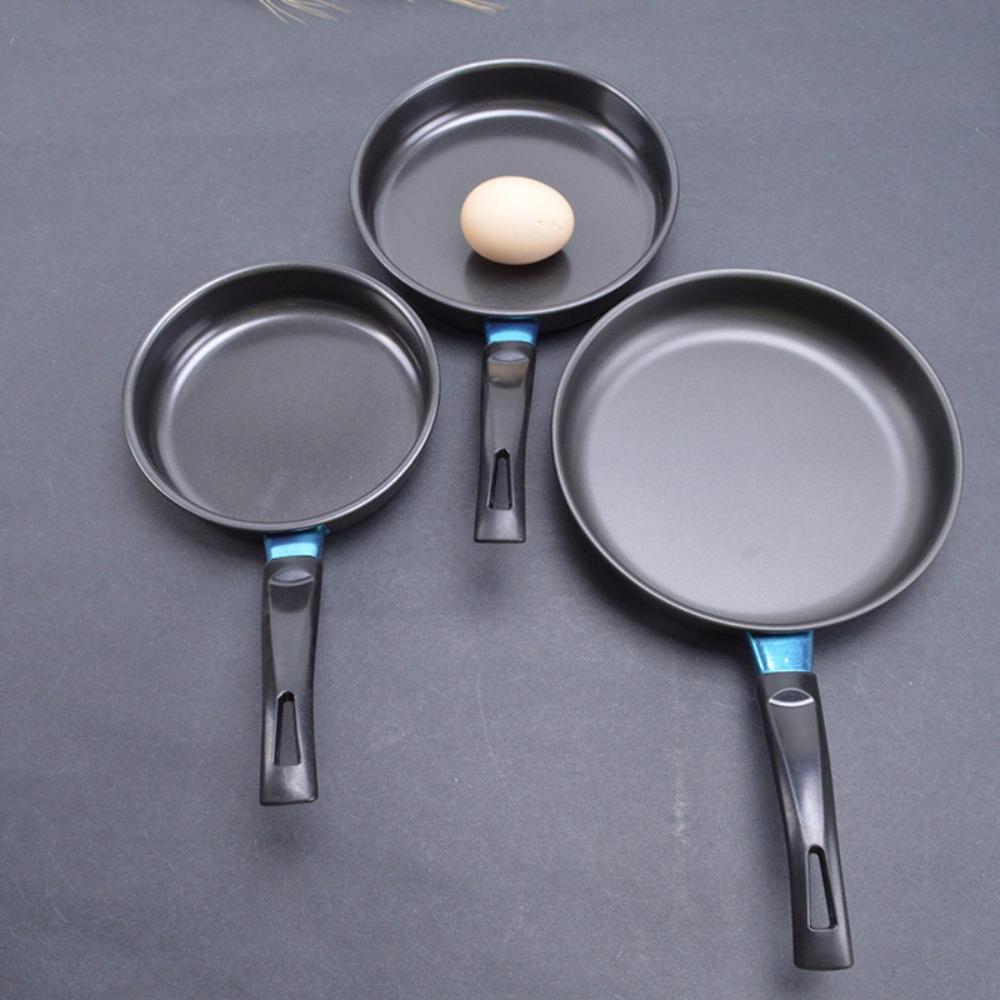 14/16/18cm Omelette Pan Flat Bottom Pancake Pan Steak Skillet Mini Frying Pan  Breakfast