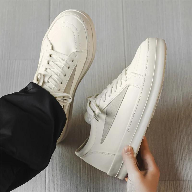 Outdoor Ricks Black Canvas Low Top Men Shoes Lace Up Women Sneaker Fashion Casual Owens Design Outdoor Walking Trainers Footwear