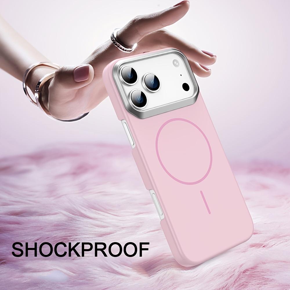 Metal Camera Magnetic Phone Case for For Iphone 17 13 14 1Plus 16 16 Pro Max 17Air Wireless Charging For Cover