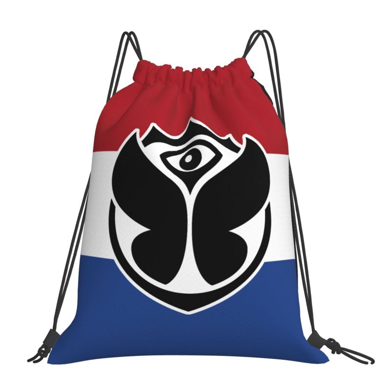 

Custom Tomorrowland Drawstring Backpack Bags Lightweight Belgian Electronic Dance Music Gym Sports Sackpack Sacks for Yoga
