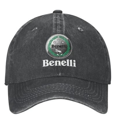 Benelli Racing Motorcross Motorcycle Merch Unisex Baseball Caps Motor Distressed Washed Hats  Classic Outdoor Snapback