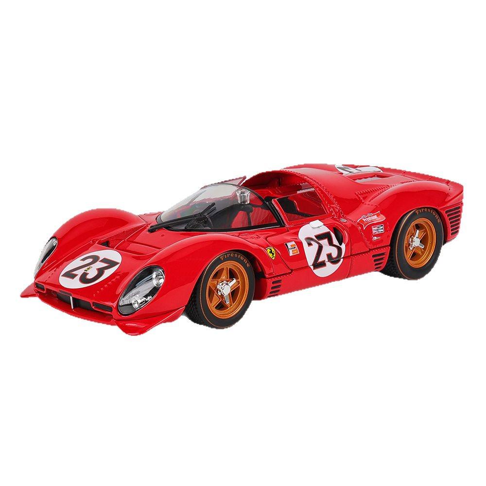 

Ббураго 1:24 Ferrari 330 P4 Daytona 1967 Гоночная Сплавная Модель Машины