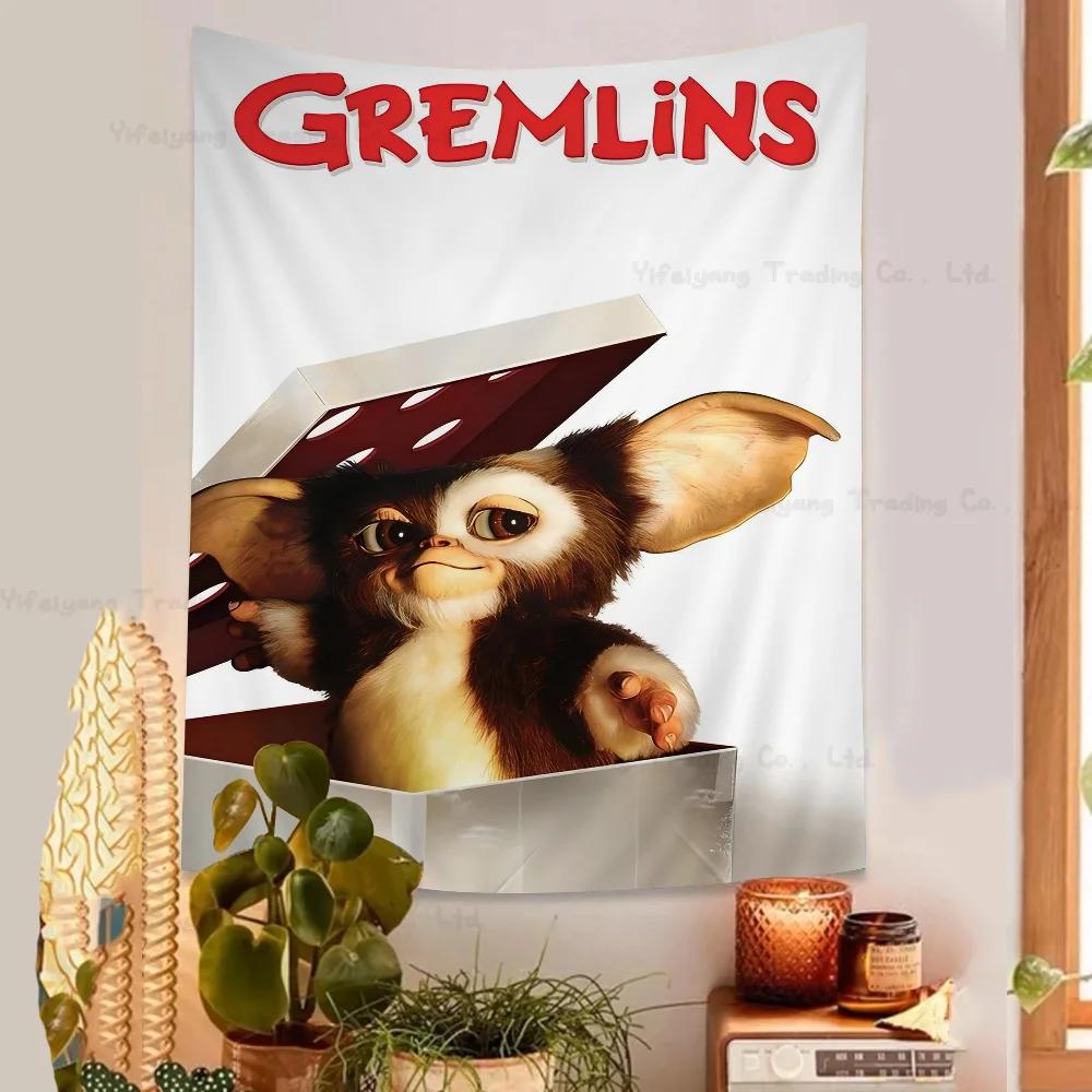Gremlins Movie Hanging Bohemian Tapestry Hanging Tarot Hippie Wall Rugs Dorm Japanese Tapestry