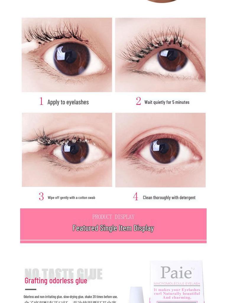 Deluxe 22-Piece Eyelash Extension Kit with Irritation-Free Glue for Professional Salons