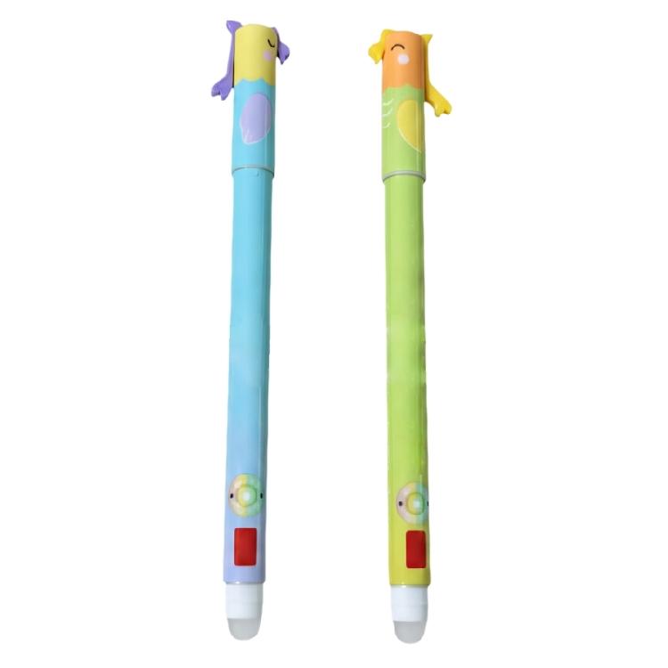 Valentines Themed Plastic Gel Pen Ergonomic Grip Erasable Gel Pen for Student Artists Sketching Note Taking And Doodling