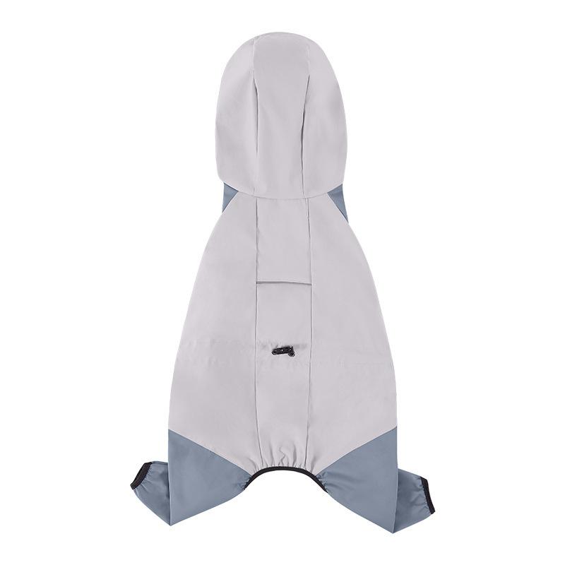 Four-legged Raincoat for Towing Puppies, Waterproof Full Package with Legs, Small Dog Bichon Bear, Teddy Pet, Rain Clothes