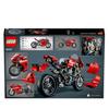 LEGO 42107 Technic Ducati Panigale V4 R Motorbike, Collectible Superbike Display Model Building Kit with Gearbox and Working Suspension