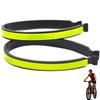2pcs Reflective Trousers Bands Clips Strap Bike Bicycle Ankle Leg Bind Bandage Trousers Pant Bands Clips Strap For Biking