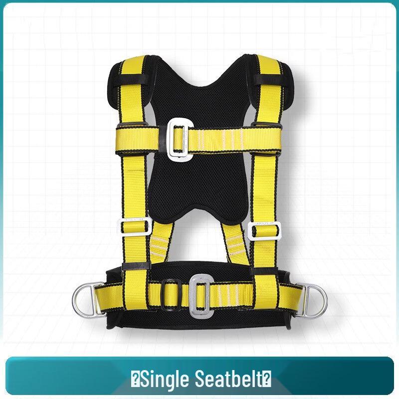 Lieve Yellow 3-Point Half-Body Polyester Safety Harness