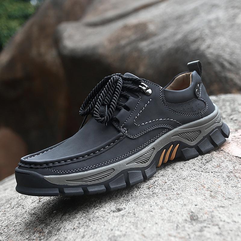 Handmade Casual Leather Shoes Men Comfort Driving Shoes Soft Leather Loafers Men Shoes Moccasins Tooling Shoes