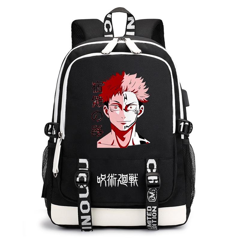 Day Mantra Return To War Anime School Bag Fashion Backpack Elementary School Students Large Capacity Backpack Burden Reduction Storage Bag