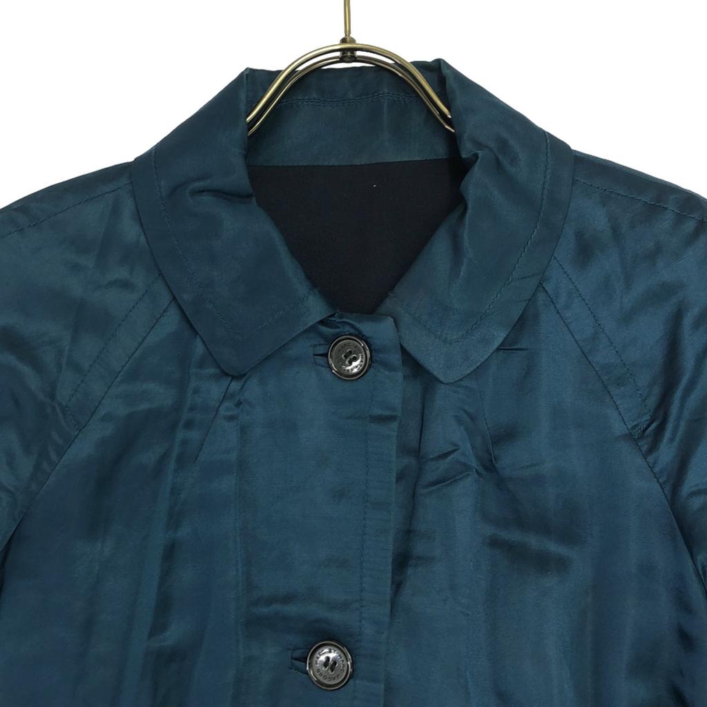 Marc by Marc Jacobs Reversible Stainless Collar Coat Blue X Navy Women Used