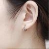 5 Pairs 316L Stainless Steel Hoop Earrings 8mm-16mm Small Hoop Earrings for Women Men, Silver
