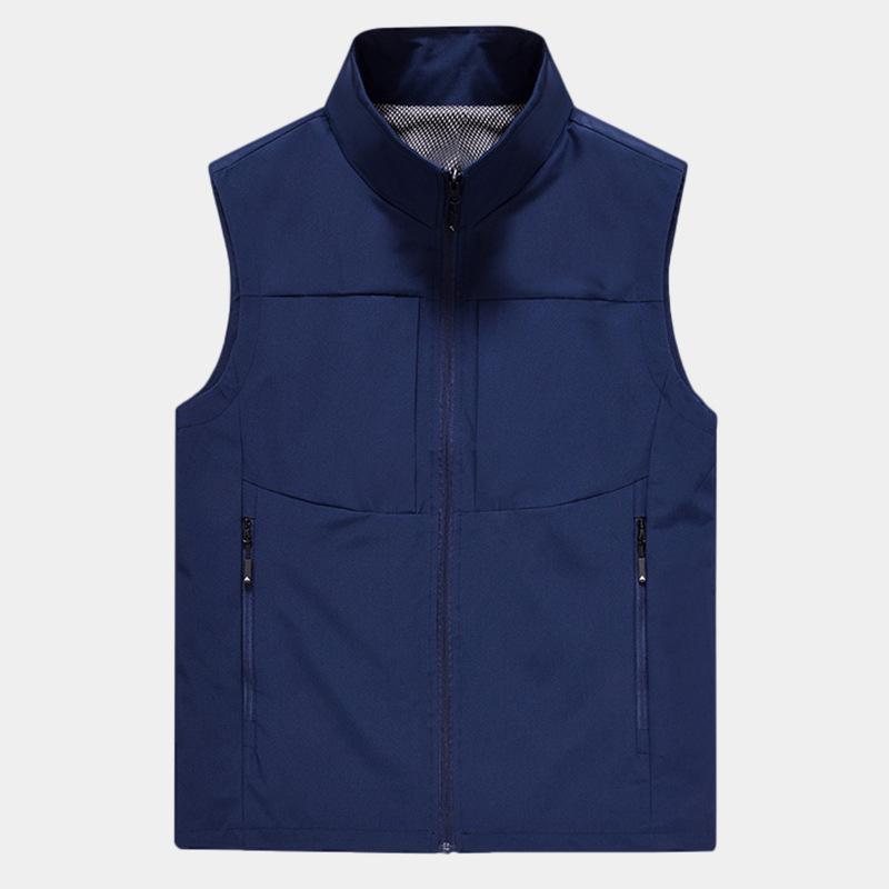New Vest Vest Jacket for Men Spring and Autumn Thin Vest for Men Outdoor Casual Men Workhorse Clamp