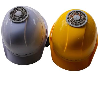 Ventilated Safety Helmets With Solar Fan Engineer Work Hat Supervisor Helmets for Construction Sites
