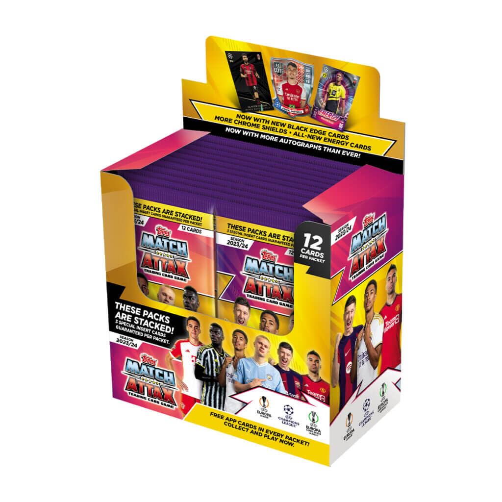 

Topps Match Attax 23/24 - Full Box (24 Packs / 288 Cards)
