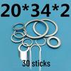 Thickened Galvanized Iron Flat Washer: Small Outer Diameter, Narrow Edge