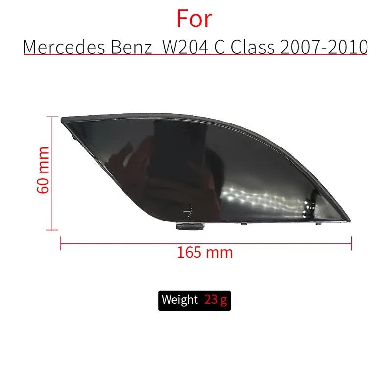 Mercedes W204 Araba Arka Tampon Çekme Kancası Kapağı Kapağı Siyah Benz C Sınıfı 2007-2010 C180 C200 C230 C260 C300 2048850823