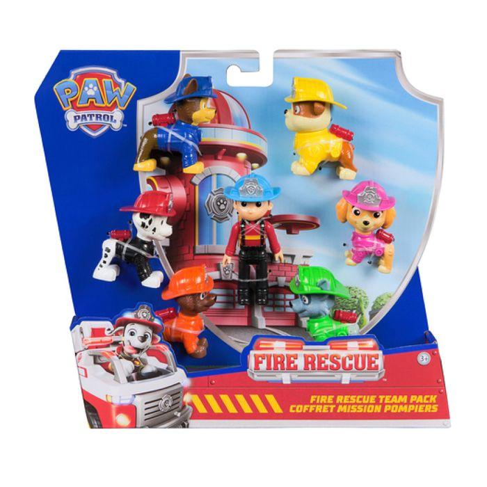 Figurines Pat Patrouille Fire Rescue Multipack