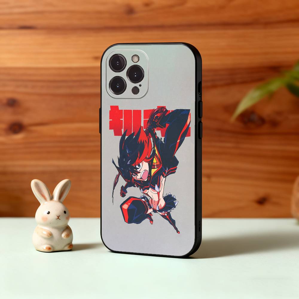 Чехол для телефона K-Kill La Kill из аниме Для iPhone17,16,15,14,13,12,Plus,Pro Max, 5G Другие Мягкий Черный Чехол iPhone17promax