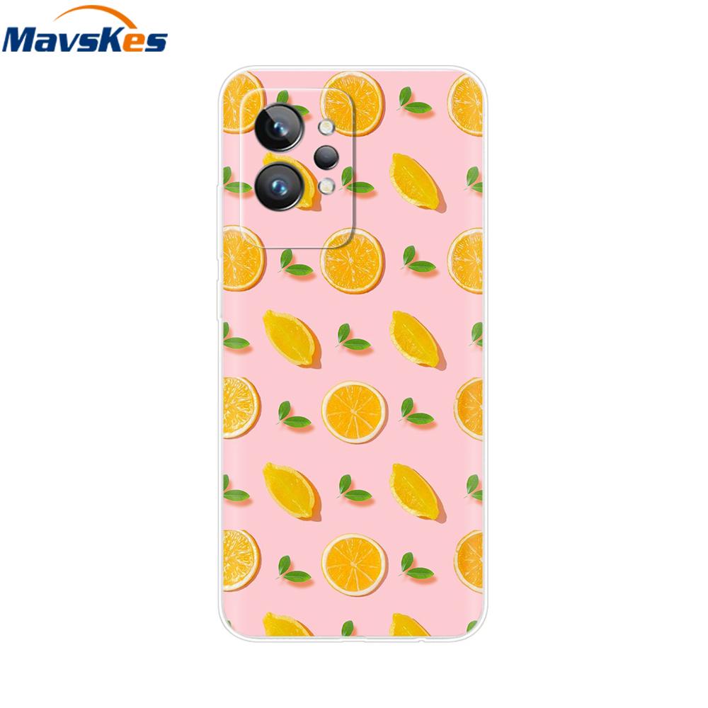 

For Realme GT2 Pro 5G Case Lady Cute Candy Cover Shockproof RealmeGT 2 Pro Silicone TPU Soft Etui For Oppo Realme GT2 GT 2 Pro Realme GT2 Pro
