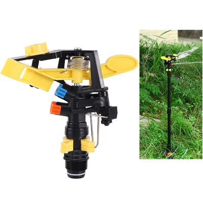 1/2" 3/4" Thread Garden Lawn Rotary Watering Sprinklers Automatic 360 Degrees Farm Rocker Sprinkler Irrigation Water Nozzle