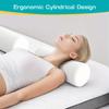 1 pcs  Round Cervical Roll Pillow with Removable Washable Cover Ergonomically Designed To Fit The Head Neck Back and Legs