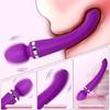 Sex Toys for Adult Dual Vibrator Av Wand Massager Dildo Vibrator Waterproof G Spot Clitoris Stimulator Anal Sex Toys for Woman