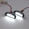 Auto Accessories for Mazda 2 2011-2013 Mazda 3 2009-2013 LED License Plate Lights Car Rear Number Lamps 18SMD White Canbus