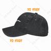 Mustang Pferdedruck Retro Cowboy Gewaschene Baseballkappen Herren Denim Street Tide Hut Hip Hop Schirmmütze