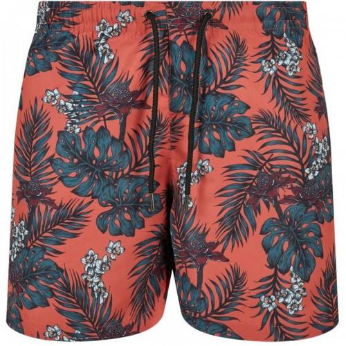 Urban Classics Mens Tropical Swim Shorts