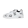 Lv Trainer Sneakers 'White Black' 1AAGXX