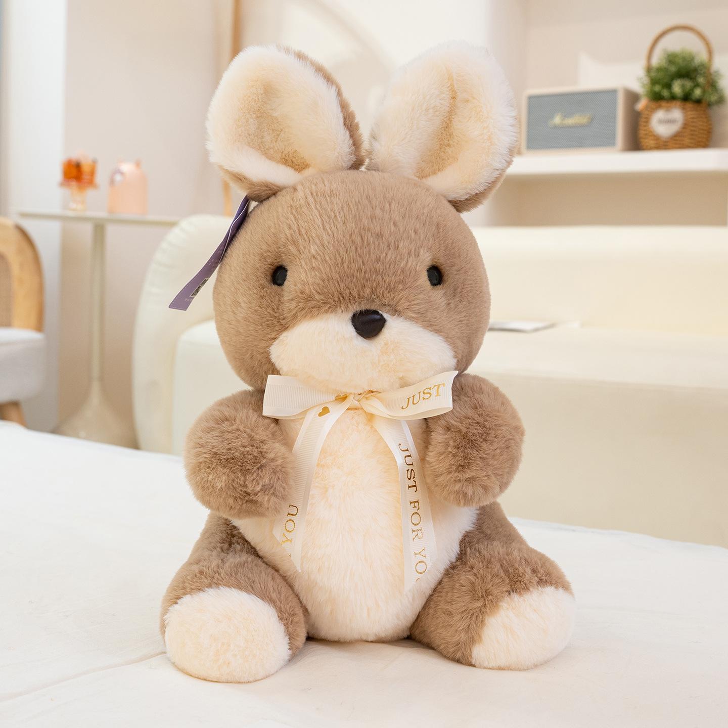 

Carl Rabbit Doll Plush Toy Cute Little Rabbit Doll Girl Children Rag Doll Birthday Gift 25cm (0.18kg)