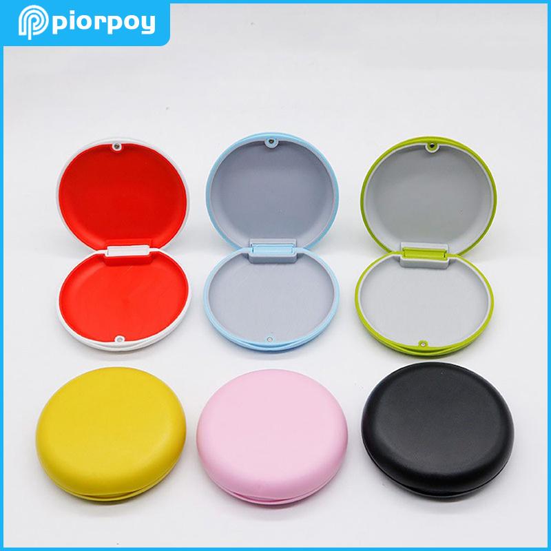 PIORPOY 1Pcs Dental Retainer Box Case Orthodontic Case Magnetic Aligner Mouth Guard Oral Hygiene Oral Care Organizer Denture NEW