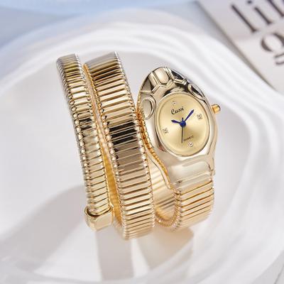Girls Bracelet Watch Creative Snake Women'S Bracelet Watch Personalized Snakehead Watch Quartz Watch Women