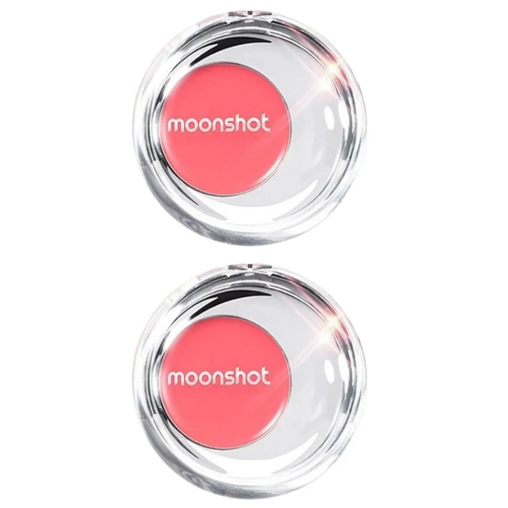 

MOONSHOT Melting Mood Color Swatch Lip Cheek Blusher 04 Bliss x2