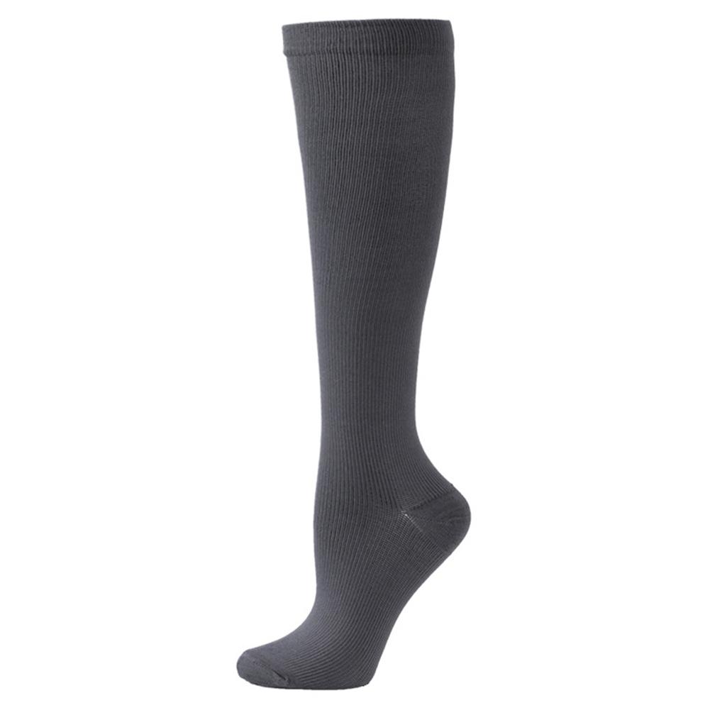 1 Pair Knee High Nurse Socks Energizing Comfort Women Men Sports Socks Casual